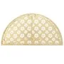 Vintage semicircular metal side table 72x36x74 cm gold by vidaXL, Side tables - Ref: Foro24-245930, Price: 79,13 €, Discount: %