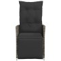 Sillones reclinable jardín y cojines 2 uds ratán sintético gris en Sillas de jardín | Comprar online en Foru.es