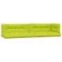 Cojines para sofá de palets 5 unidades tela verde claro de vidaXL, Cojines para sillas y sofás - Ref: Foro24-314584, Precio: ...