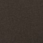Reposapiés de tela y cuero sintético marrón 60x60x36 cm de vidaXL, Otomanas - Ref: Foro24-341610, Precio: 31,69 €, Descuento: %