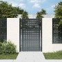 Puerta de jardín acero gris antracita 105x200 cm de vidaXL, Puertas de jardín - Ref: Foro24-154562, Precio: 245,46 €, Descuen...