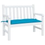 Cojín de banco de jardín tela Oxford azul 100x50x7 cm de vidaXL, Cojines para sillas y sofás - Ref: Foro24-314936, Precio: 25...