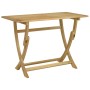 Mesa de jardín plegable madera maciza de acacia 110x55x75 cm en Mesas de jardín | Comprar online en Foru.es