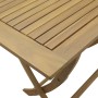 Mesa de jardín plegable madera maciza de acacia 110x55x75 cm en Mesas de jardín | Comprar online en Foru.es