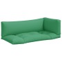 Cojines para palets 3 unidades tela verde de vidaXL, Cojines para sillas y sofás - Ref: Foro24-314663, Precio: 58,72 €, Descu...