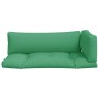 Cojines para palets 3 unidades tela verde de vidaXL, Cojines para sillas y sofás - Ref: Foro24-314663, Precio: 58,72 €, Descu...