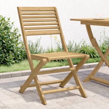 Sillas de jardín plegables 2 uds madera acacia 48,5x61,5x87 cm en Sillas de jardín | Comprar online en Foru.es