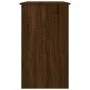 Escritorio de madera contrachapada roble marrón 90x45x76 cm de vidaXL, Escritorios - Ref: Foro24-815509, Precio: 120,46 €, De...