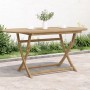 Mesa de jardín plegable madera maciza de acacia 160x85x75 cm en Mesas de jardín | Comprar online en Foru.es