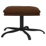 Reposapiés cuero sintético brillante marrón 45x29,5x36 cm de vidaXL, Otomanas - Ref: Foro24-341619, Precio: 48,61 €, Descuent...