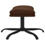 Reposapiés cuero sintético brillante marrón 45x29,5x36 cm de vidaXL, Otomanas - Ref: Foro24-341619, Precio: 48,61 €, Descuent...