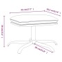 Reposapiés cuero sintético brillante marrón 45x29,5x36 cm de vidaXL, Otomanas - Ref: Foro24-341619, Precio: 49,51 €, Descuent...