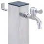Fuente de agua para jardín acero inoxidable cuadrada 40 cm de vidaXL, Sistemas de riego - Ref: Foro24-364496, Precio: 33,17 €...