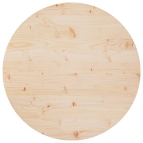 Superficie de mesa madera maciza de pino Ø80x2,5 cm de vidaXL, Tableros para mesas - Ref: Foro24-813649, Precio: 89,29 €, Des...