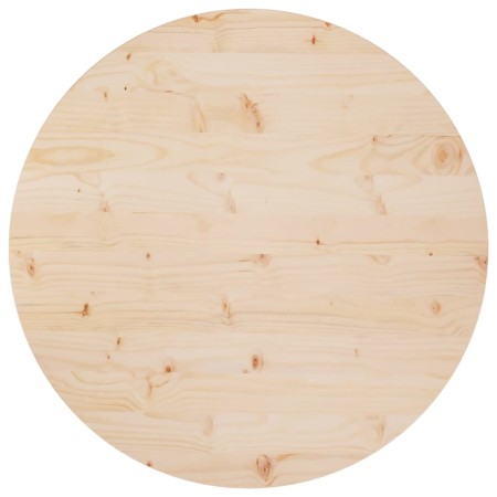 Superficie de mesa madera maciza de pino Ø80x2,5 cm de vidaXL, Tableros para mesas - Ref: Foro24-813649, Precio: 89,29 €, Des...