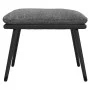 Reposapiés tela y cuero sintético gris claro 45x29,5x35 cm de vidaXL, Otomanas - Ref: Foro24-341515, Precio: 33,70 €, Descuen...