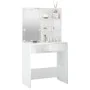 Tocador con LED blanco brillante 74,5x40x141 cm de vidaXL, Tocadores para dormitorios - Ref: Foro24-808807, Precio: 108,43 €,...