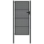 Puerta de jardín acero gris antracita 105x250 cm de vidaXL, Puertas de jardín - Ref: Foro24-154564, Precio: 295,32 €, Descuen...