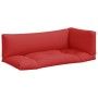 Cojines para palets 3 unidades tela rojo de vidaXL, Cojines para sillas y sofás - Ref: Foro24-314664, Precio: 58,94 €, Descue...