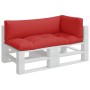 Cojines para palets 3 unidades tela rojo de vidaXL, Cojines para sillas y sofás - Ref: Foro24-314664, Precio: 58,94 €, Descue...
