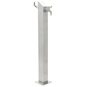Columna de agua de jardín acero inoxidable cuadrada 95 cm de vidaXL, Sistemas de riego - Ref: Foro24-45453, Precio: 95,21 €, ...