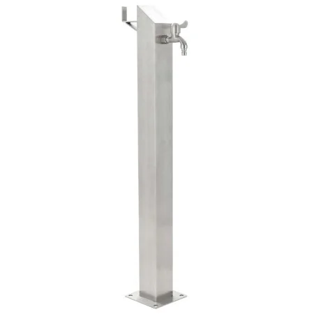 Columna de agua de jardín acero inoxidable cuadrada 95 cm de vidaXL, Sistemas de riego - Ref: Foro24-45453, Precio: 95,21 €, ...
