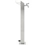 Columna de agua de jardín acero inoxidable cuadrada 95 cm de vidaXL, Sistemas de riego - Ref: Foro24-45453, Precio: 97,31 €, ...