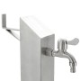 Columna de agua de jardín acero inoxidable cuadrada 95 cm de vidaXL, Sistemas de riego - Ref: Foro24-45453, Precio: 97,31 €, ...