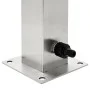 Columna de agua de jardín acero inoxidable cuadrada 95 cm de vidaXL, Sistemas de riego - Ref: Foro24-45453, Precio: 95,21 €, ...