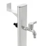 Columna de agua para jardín aluminio 95 cm de vidaXL, Sistemas de riego - Ref: Foro24-45458, Precio: 64,69 €, Descuento: %