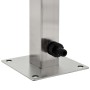 Columna de agua de jardín acero inoxidable cuadrada 65 cm de vidaXL, Sistemas de riego - Ref: Foro24-45454, Precio: 71,90 €, ...
