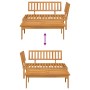 Set de sofás de palets de jardín 2 pzas madera maciza de acacia en Sofás de exterior | Comprar online en Foru.es