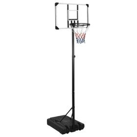Canasta de baloncesto policarbonato transparente 235-305 cm de vidaXL, Canastas de baloncesto - Ref: Foro24-93654, Precio: 16...