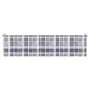 Cojín de banco de jardín tela Oxford a cuadros gris 200x50x3 cm de vidaXL, Cojines para sillas y sofás - Ref: Foro24-314103, ...