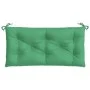 Cojín de banco de jardín tela Oxford verde 100x50x7 cm de vidaXL, Cojines para sillas y sofás - Ref: Foro24-314937, Precio: 1...