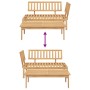Set de sofás de palets de jardín 2 pzas madera maciza de acacia en Sofás de exterior | Comprar online en Foru.es