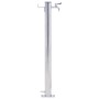 Fuente de agua para jardín acero inoxidable redonda 60 cm de vidaXL, Sistemas de riego - Ref: Foro24-364501, Precio: 37,26 €,...