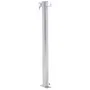 Fuente de agua para jardín acero inoxidable redonda 60 cm de vidaXL, Sistemas de riego - Ref: Foro24-364501, Precio: 34,85 €,...