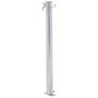 Fuente de agua para jardín acero inoxidable redonda 60 cm de vidaXL, Sistemas de riego - Ref: Foro24-364501, Precio: 37,26 €,...