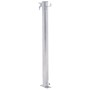 Fuente de agua para jardín acero inoxidable redonda 80 cm de vidaXL, Sistemas de riego - Ref: Foro24-364502, Precio: 39,71 €,...