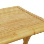 Mesa plegable de jardín de bambú 55x55x75 cm en Mesas de jardín | Comprar online en Foru.es