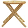 Mesa plegable de jardín de bambú Ø45x45 cm en Mesas de jardín | Comprar online en Foru.es