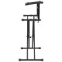 Soporte de teclado de doble refuerzo en X negro de vidaXL, Atriles para partituras - Ref: Foro24-70094, Precio: 69,01 €, Desc...