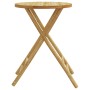 Mesa plegable de jardín de bambú Ø55x75 cm en Mesas de jardín | Comprar online en Foru.es