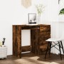 Escritorio de madera contrachapada roble ahumado 90x45x76 cm de vidaXL, Escritorios - Ref: Foro24-815507, Precio: 90,11 €, De...