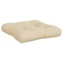 Cojines para sofá de palets 3 unidades tela beige de vidaXL, Cojines para sillas y sofás - Ref: Foro24-47472, Precio: 37,87 €...