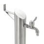 Columna de agua de jardín acero inoxidable redonda 95 cm de vidaXL, Sistemas de riego - Ref: Foro24-45456, Precio: 87,23 €, D...