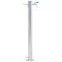 Fuente de agua para jardín acero inoxidable redonda 100 cm de vidaXL, Sistemas de riego - Ref: Foro24-364503, Precio: 41,76 €...