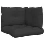 Cojines para palets 3 piezas tela negro de vidaXL, Cojines para sillas y sofás - Ref: Foro24-47463, Precio: 41,35 €, Descuent...