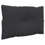 Cojines para palets 3 piezas tela negro de vidaXL, Cojines para sillas y sofás - Ref: Foro24-47463, Precio: 44,62 €, Descuent...